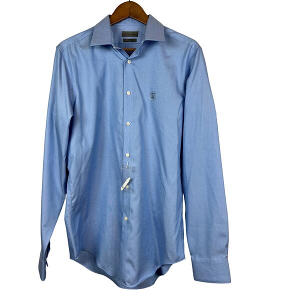 NEW! Calvin Klein Button Up Dress Shirt Stripe Slim Fit - 15.5 / 34/35 - Picture 1 of 4